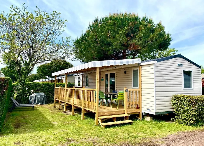 Mobil Home Excellence 6 Personnes Au Camping Mer Et Soleil, Saint George D\'Oleron